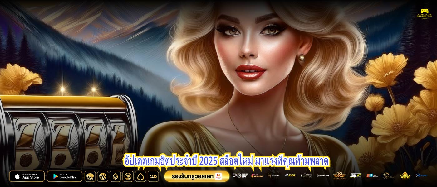 อัปเดตเกมฮิตประจำปี 2025 สล็อตใหม่ มาแรงที่คุณห้ามพลาด